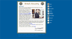 Desktop Screenshot of britishancestry.org