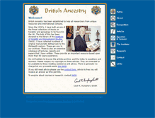 Tablet Screenshot of britishancestry.org